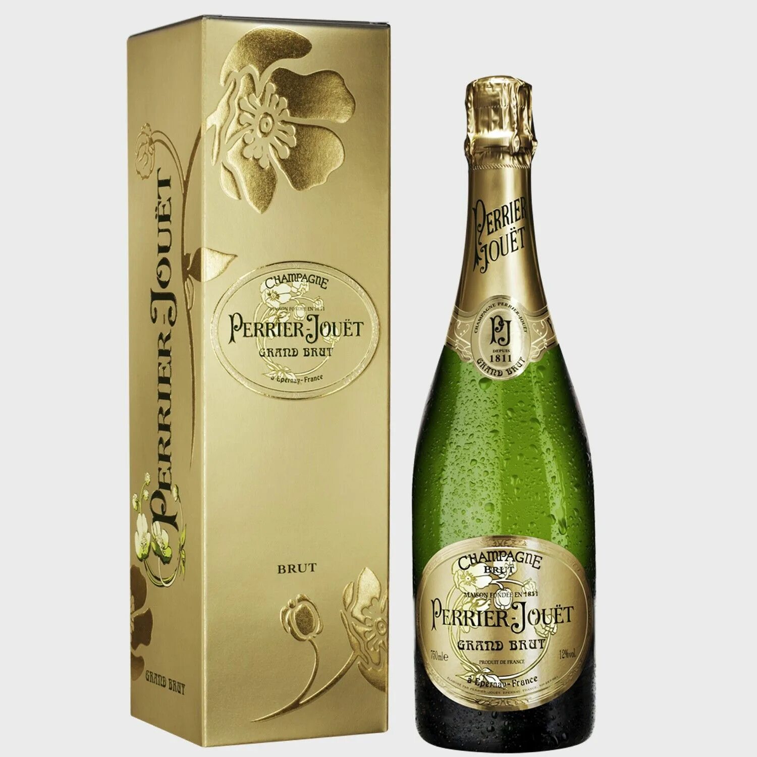 Цена самого дорогого шампанского. Шампанское Perrier-jouet,Grand Brut. Шампанское Перрье Жуэ Гранд брют. Перрье - Жуэ Гран брют 12,0% 0,75л п/у. Шампанское Perrier-jouet, Grand Brut, Champagne AOC 0,75 Л.