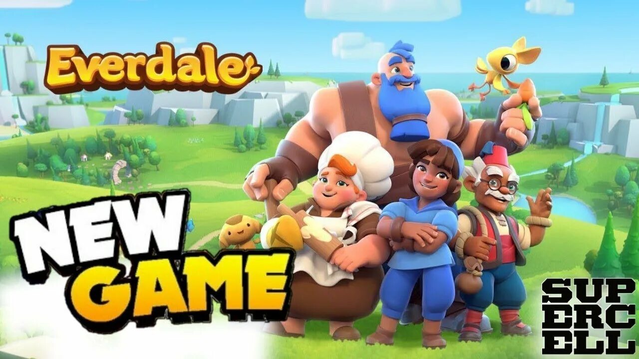 Нова игра суперселл. Новая игра Supercell. Первая игра суперселл. Everdale Supercell. Everdale Supercell знак.