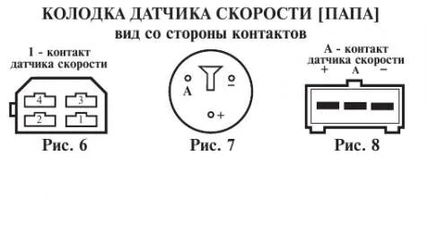 Спидометр на газель схема