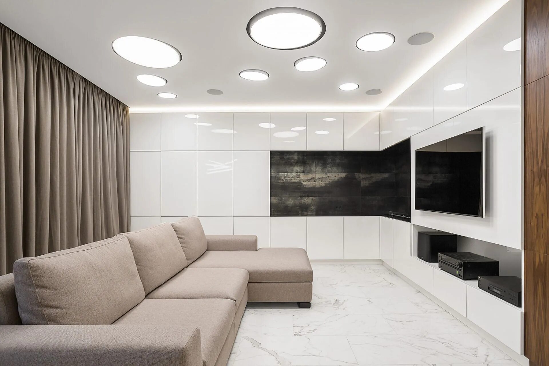 Moscow Bachelor Apartment by Angelina Alexeeva (1) Apartment interior design, Ap