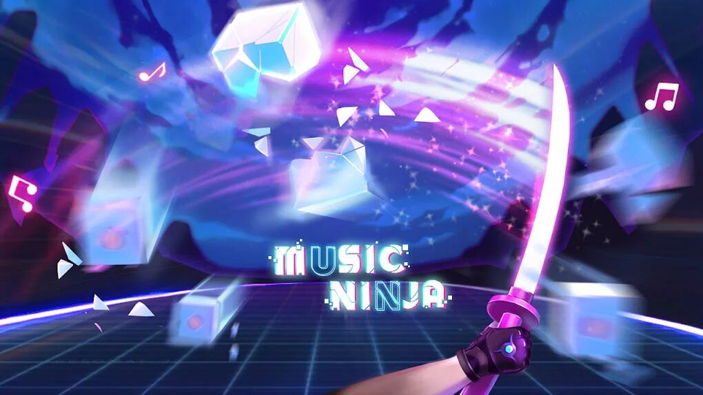 Я ниндзя музыка. Dancing Blade slicing EDM Rhythm game.