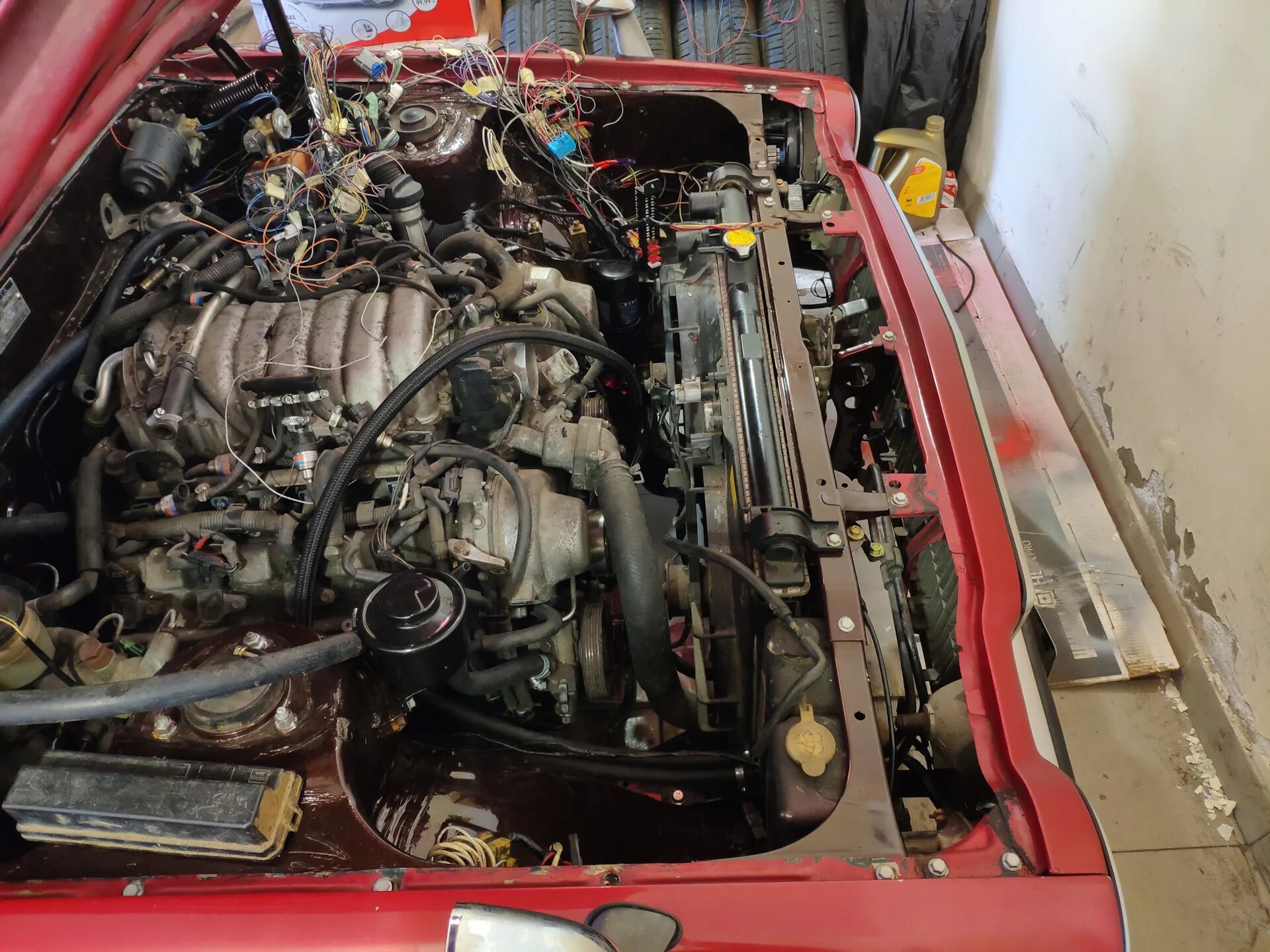 Fe свап. Volvo свап 3.0 турбо. свап 2jz на газель. 2gz в оку. 90 в гараже свап.