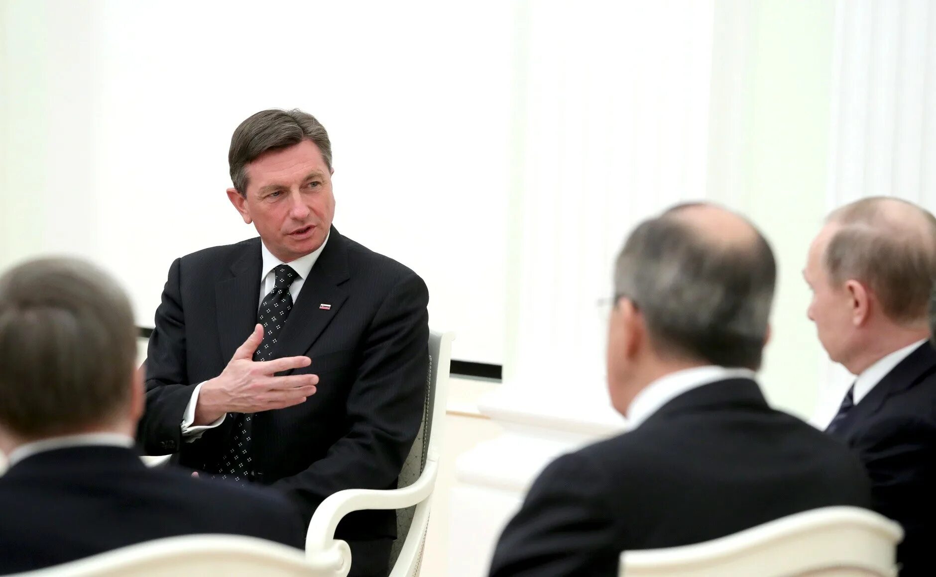Второй тур президентских. Лидер государства Словении. Borut Pahor.