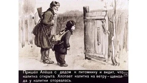 Рассказ калитка