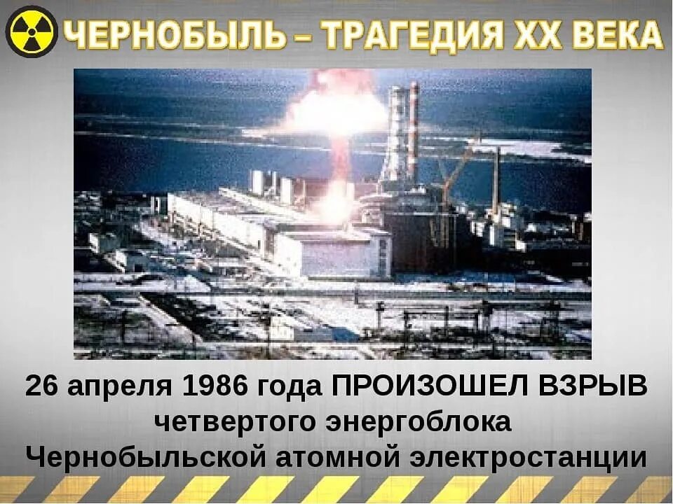 Авария на чернобыльской аэс дата