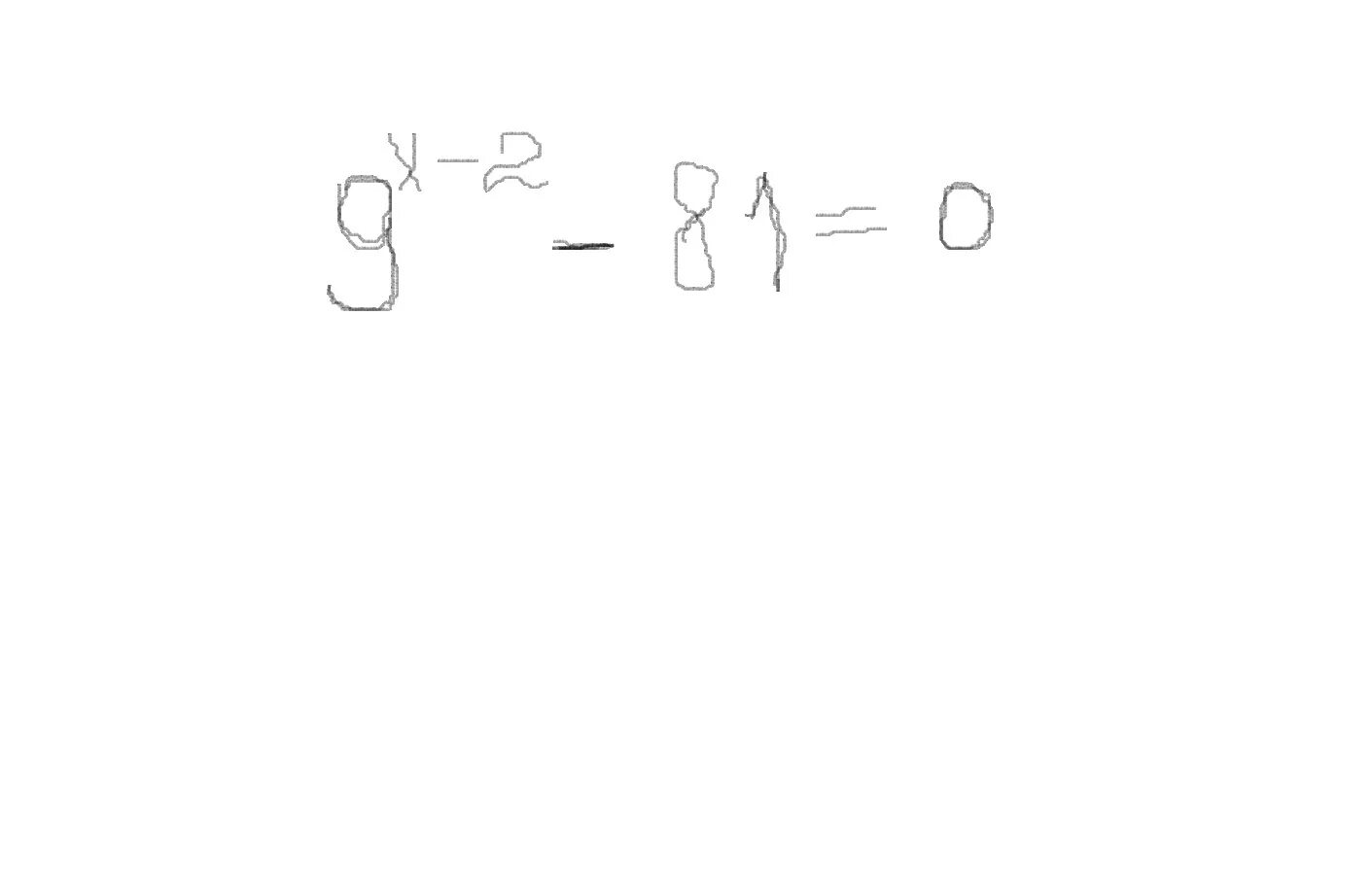 Решите уравнение 9x 7 0. Х2=81. Х2-81=0. Найдите корень уравнения 1 9 81 x .. Х4-82х2+81=0.