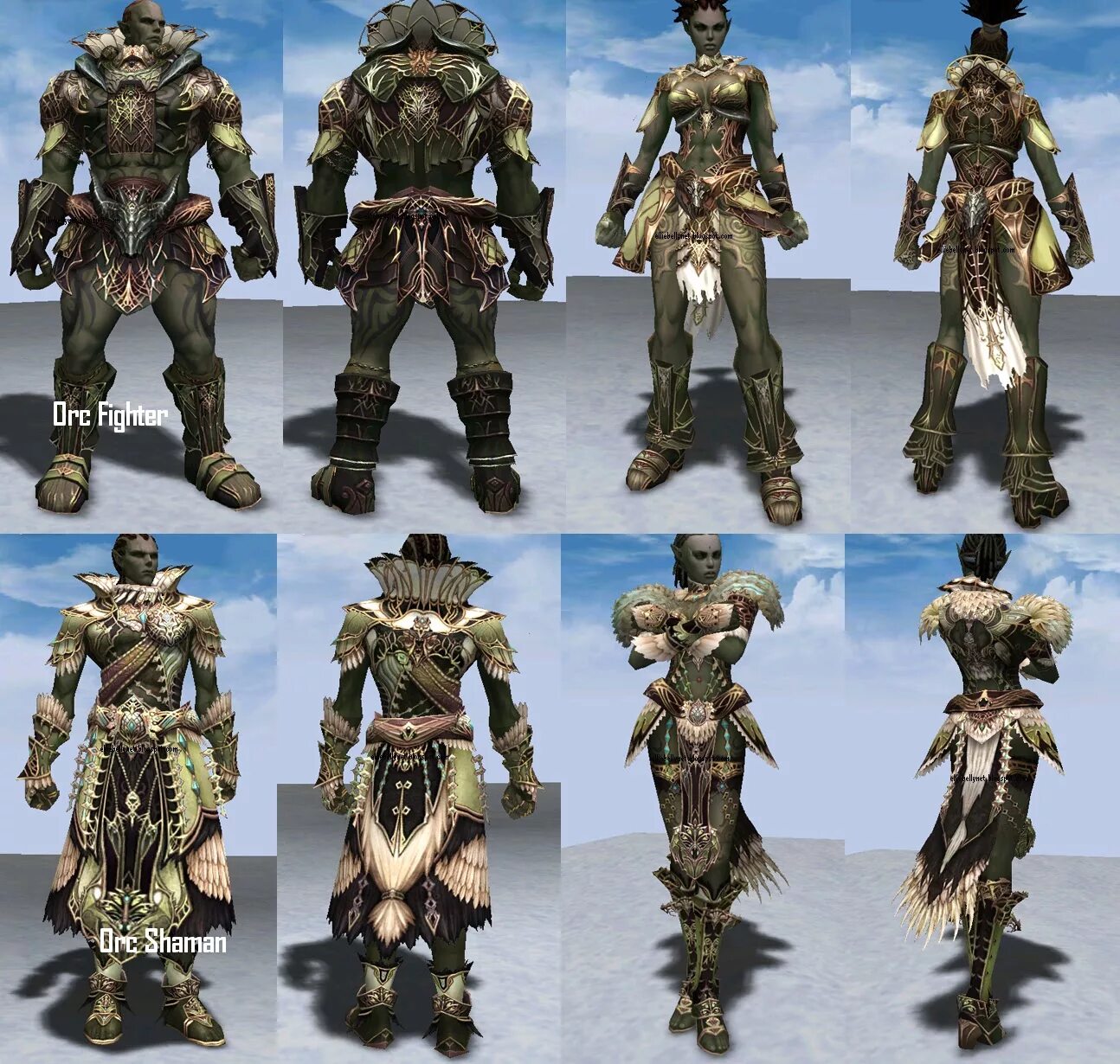 L2 сеты. L2 Armor. Lineage 2 Armor Sets. Л2 сеты брони Лайт.