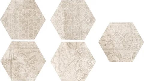 Codicer Concrete Almond Decor Hex 25х22 Универсальная матовая гексагон цвет...