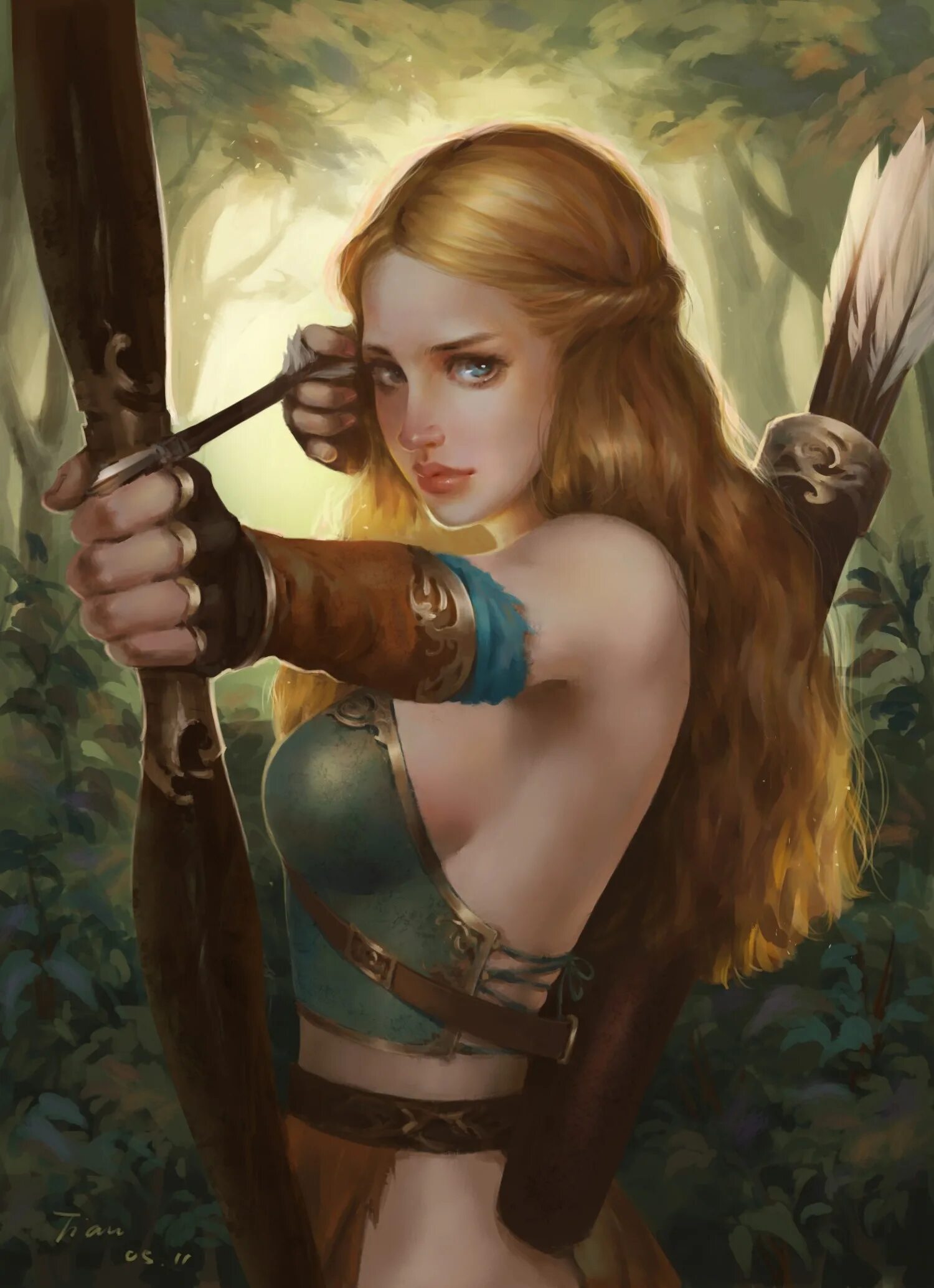 Девушка охотница. Эльфийка с луком. Юргенс юлия охотница. Анна чуфаровская охотница. Девочка охотница.