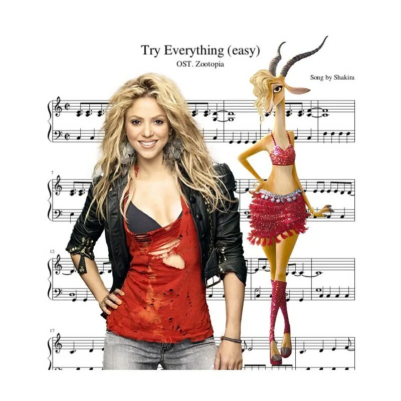 Shakira everything. Try everything Shakira. Shakira zootopia. Try everything.