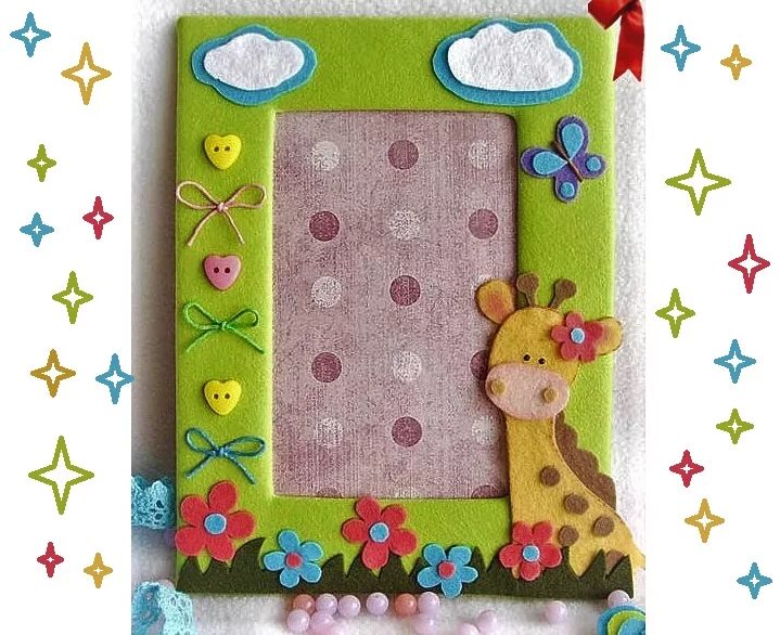 украшение рамки. рамка для поделки. необычные фоторамки. поделки из палочек от мороженого. сделать детскую рамку.