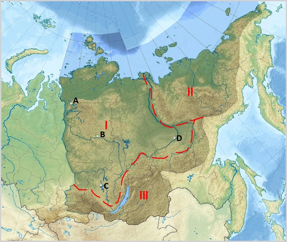 Какой океан в сибири