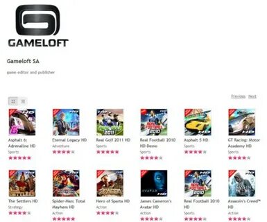 Геймлофт игры