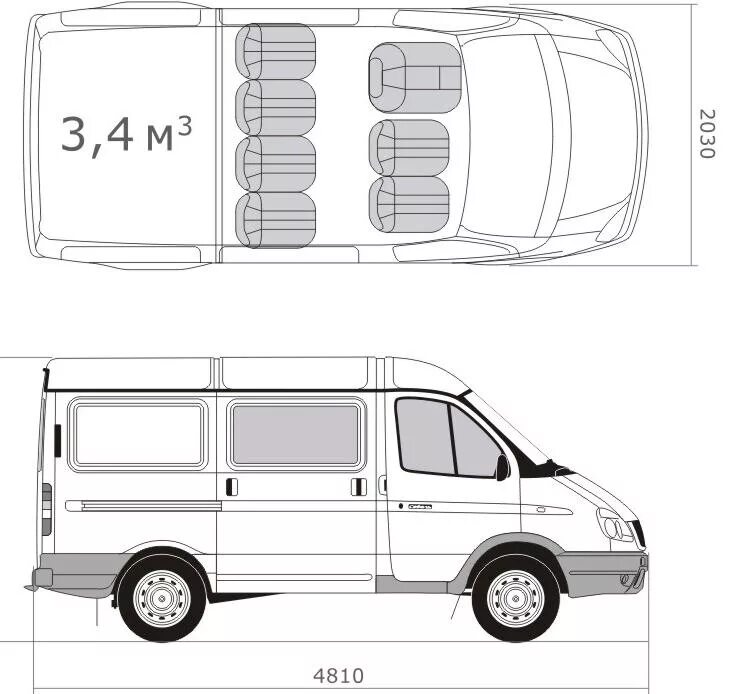 Соболь 2752 размеры грузового. ГАЗ Соболь 2752 габариты кузова. Габариты ГАЗ 2217 Соболь. ГАЗ Соболь 4х4 габариты салона. ГАЗ Соболь 2217 габариты кузова.