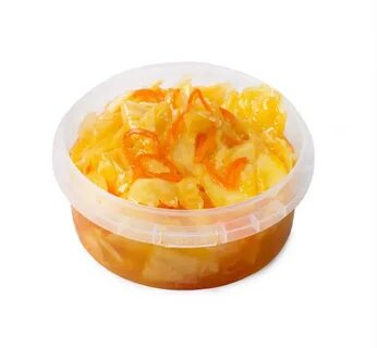 Желтая капуста по корейски