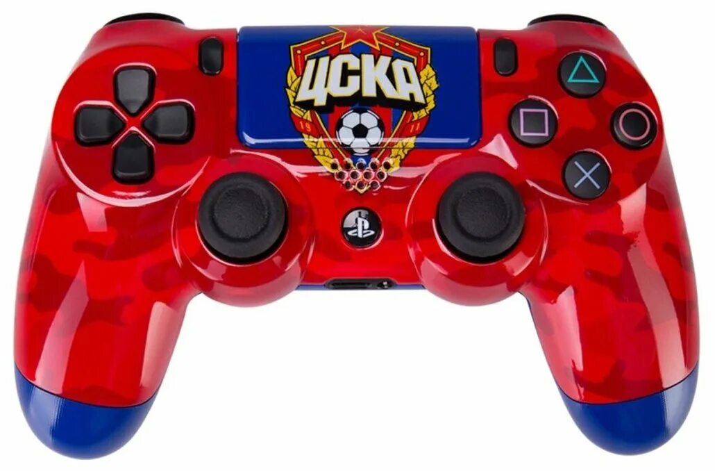 Геймпад Sony Dualshock 4. Джойстик плейстейшн 4 ЦСКА. Геймпад/джойстик Dualshock 4 красный. Игровой геймпад для плейстейшен 4 ЦСКА. Джойстик ps4 dualshock