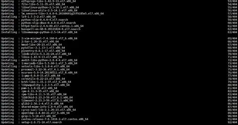 Centos update
