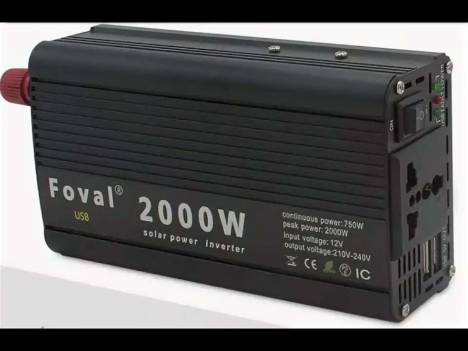 Foval инвертор. Foval 2000w. китайский инвертор.