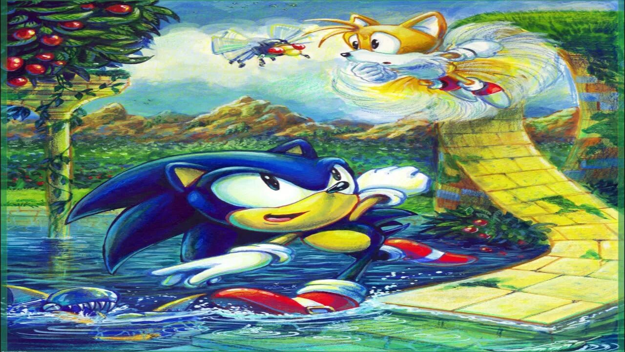 Sonic 2 genesis. Aquatic Ruin Zone Sonic 2. Sonic Adventure Remastered. Aquatic Ruin. Тема Aquatic Ruin Zone Соник.