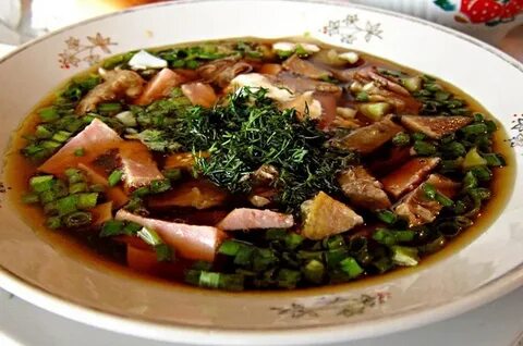 Окрошка мясная