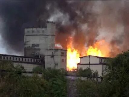 Тушение элеватора