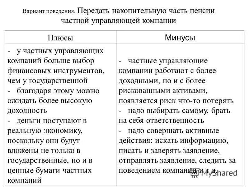 Плюсы и минусы пенсионного обеспечения. Плюсы и минусы пенсионного фонда. Плюсы негосударственных пенсионных фондов.