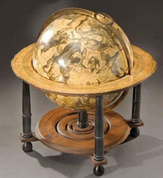 Глобус 16 века. “Revue des deux mondes”, “Globe” 19 век. Celestial Globe. Grang Global Celesta.