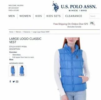 Размеры us polo assn