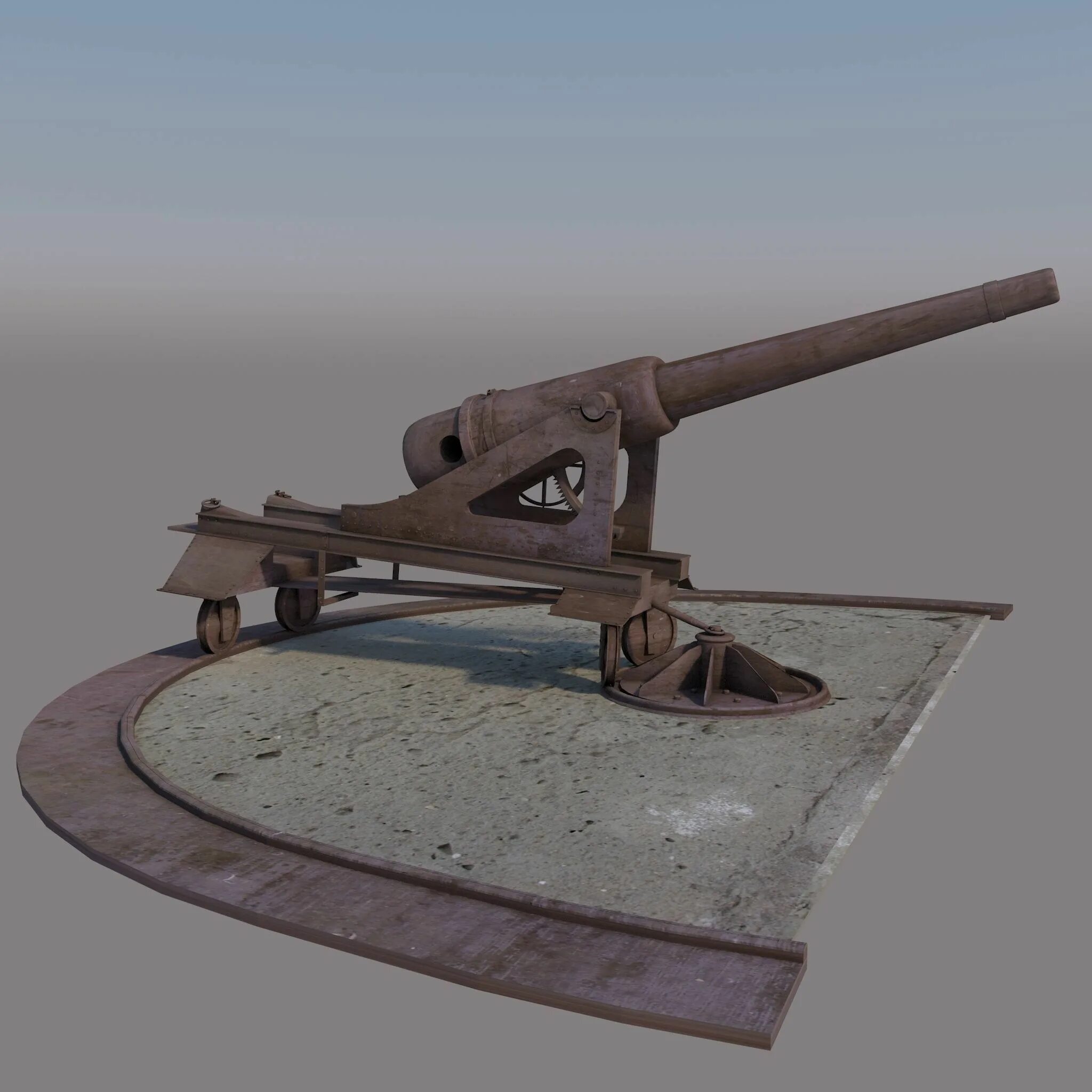 Модель пушки. 3d модель пушки. артиллерия 3д модель.