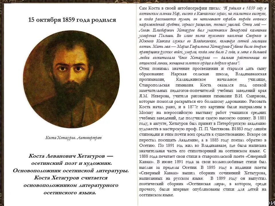 Стихи коста левановича хетагурова. Биография коста хетагурова кратко. Коста хетагуров поэт 163. Краткая биография коста хетагурова. Мать коста хетагурова.