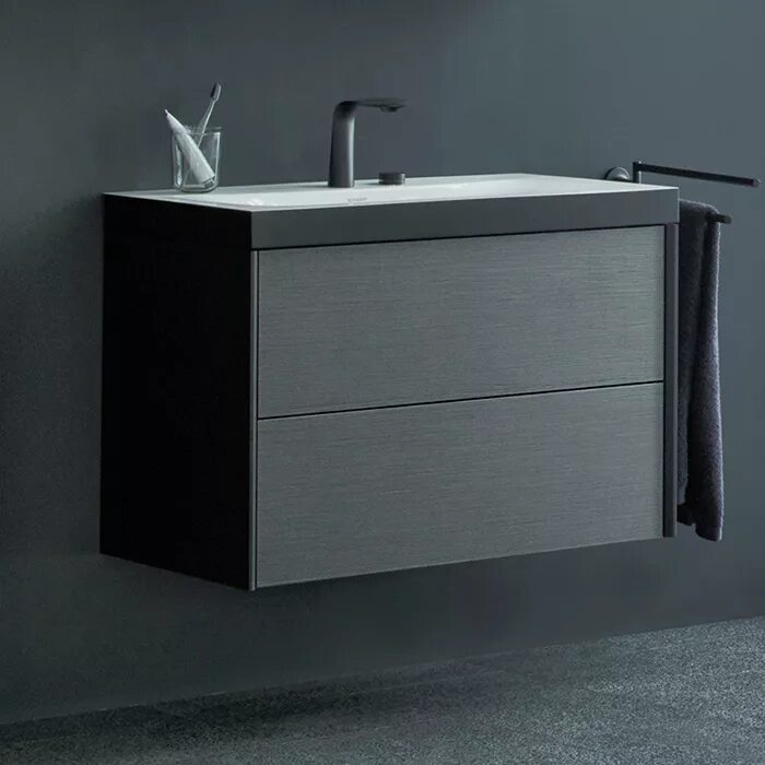 Тумба ванна современный. Duravit XVIU тумба подвесная. Duravit тумба с раковиной. Тумба подвесная Optima с раковиной 80 с одним ящиком l08 Rovere scuro. Verona ampio тумба подвесная 2 ящика 94х46х51 l08 Rovere scuro am200.100.m.l08.