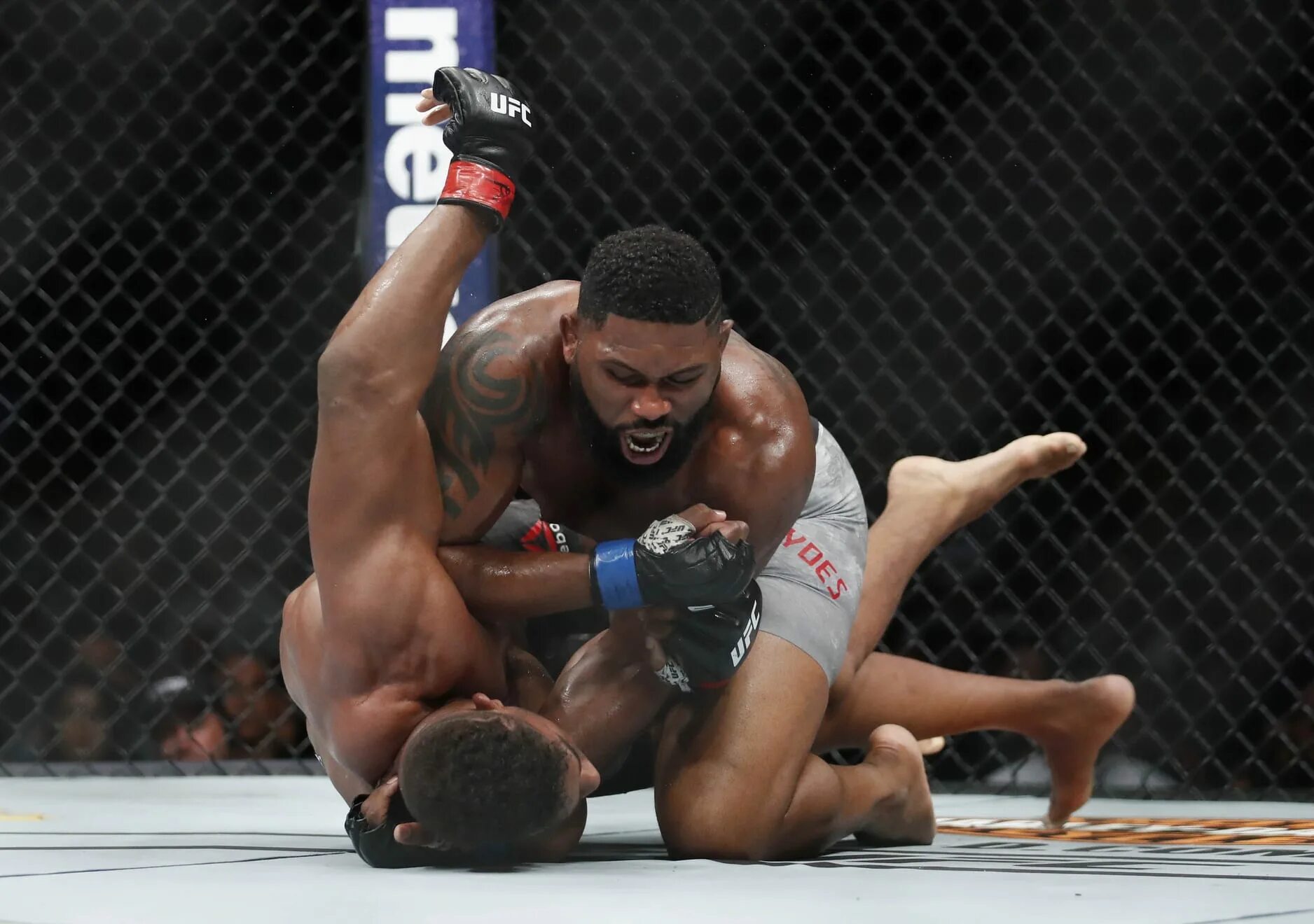 Как делать проход в ноги в ufc