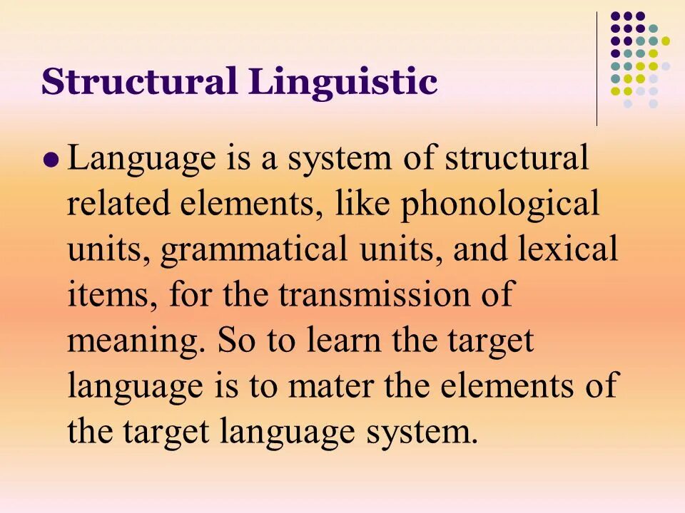 C language structure. Structural linguistics. the phonological system of a language. structuralism in linguistics. linguistic structure.