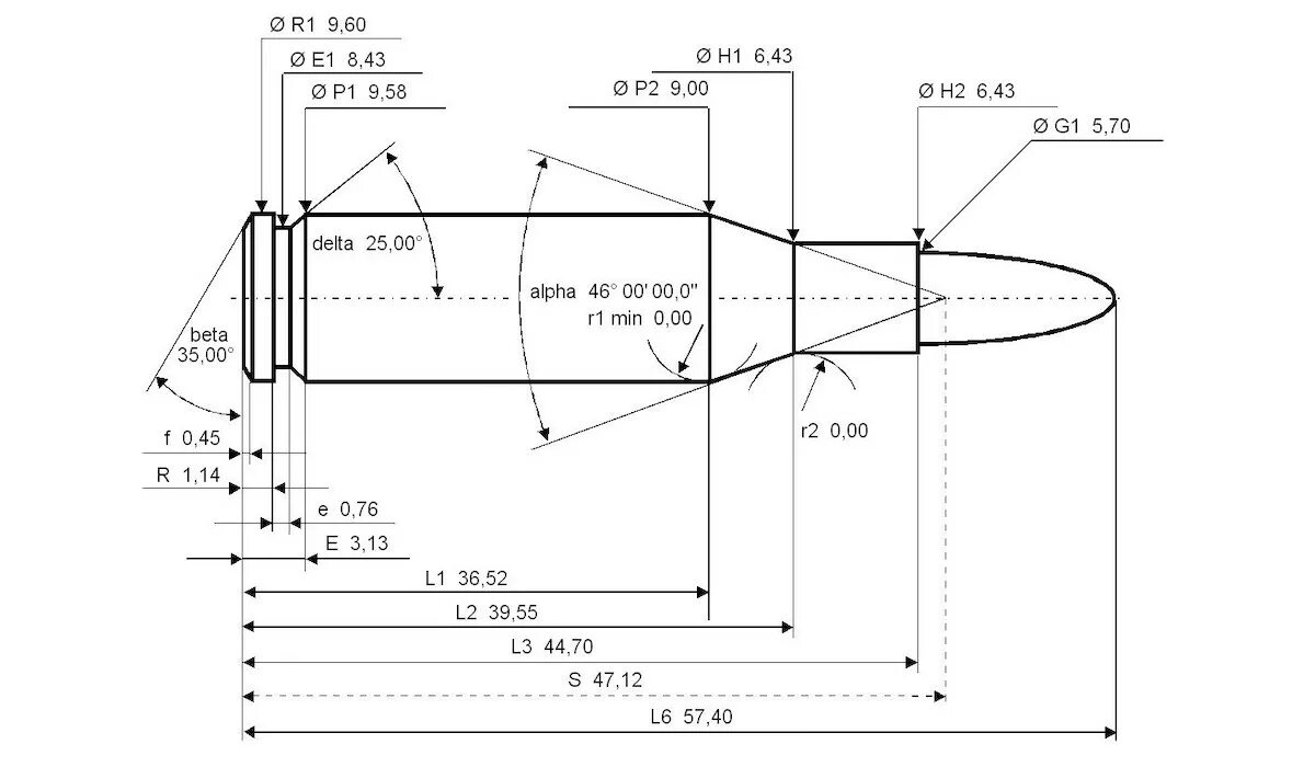 Длина патрона 223 Rem. Размер гильзы 223 калибра. Размер пули калибра 223 Rem. Патрон калибра 223 Rem чертеж. 0 5 x 56