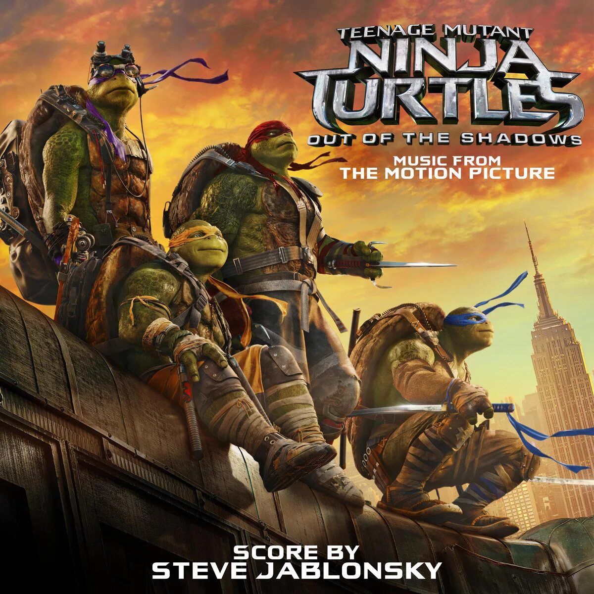 Tmnt ost. Teenage Mutant Ninja Turtles Theme. Teenage Mutant Ninja Turtles out of the Shadows 2016. Черепашки ниндзя 2. TMNT out of the Shadows обложка.