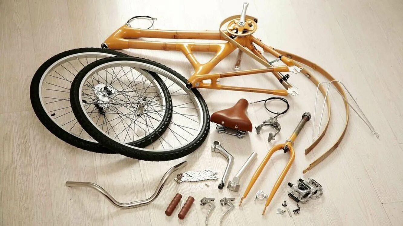 Где собрать велосипед. Велосипед из бамбука. Самые красивые велосипеды. Аксессуары для велосипеда. Дизайн велосипеда.