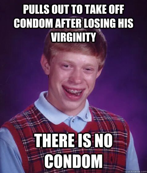 Lost his virginity