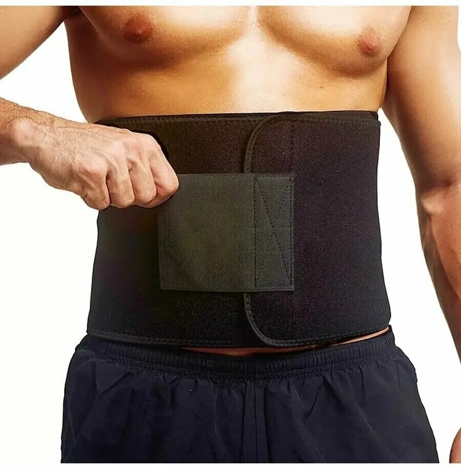 Купить пояс для похудения для мужчин. ACTIVEGEAR Waist Trimmer Belt Slim body. Пояс для похудения. Пояс для живота. Пояс для похудения мужской.