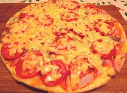 Скорая пицца рецепт