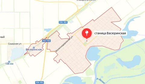 Кисляковская краснодарский карта