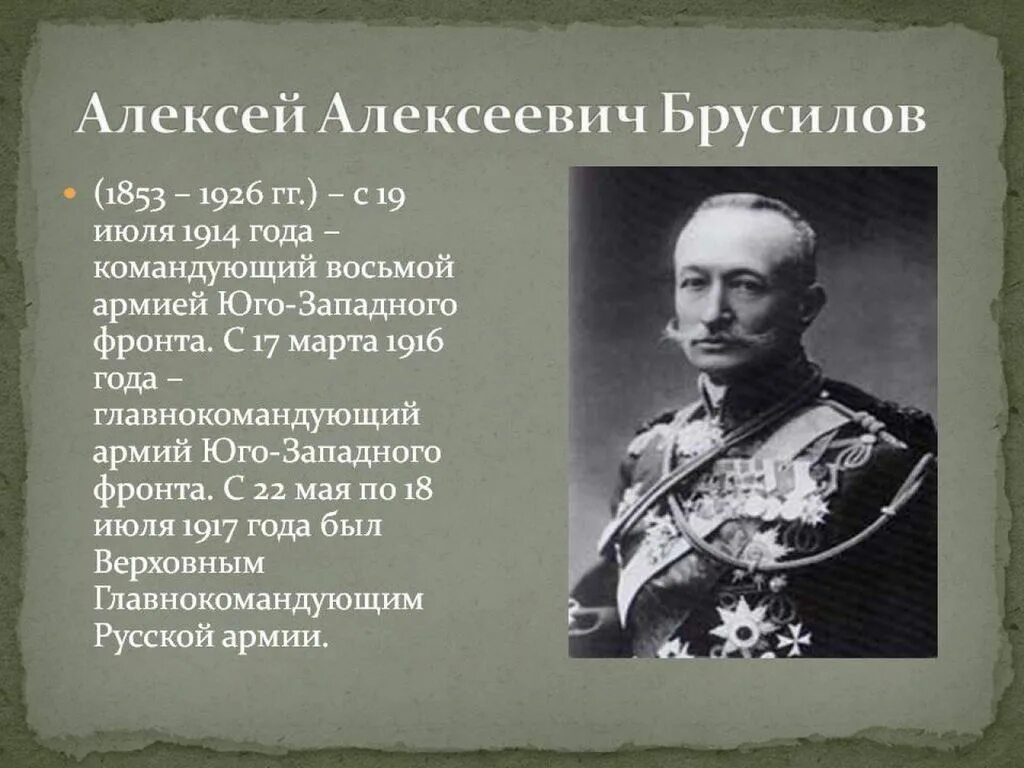 Российские военачальники первой мировой войны. Верховный главнокомандующий с 1915. Командующий русскими армиями в 1914.