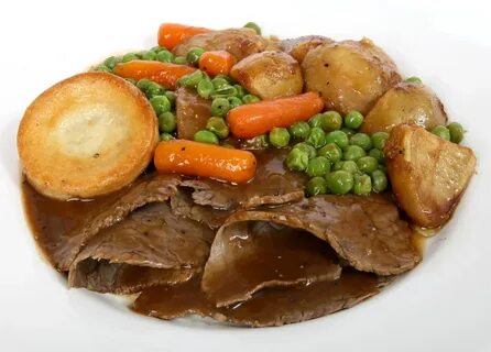 Отварное мясо с овощами