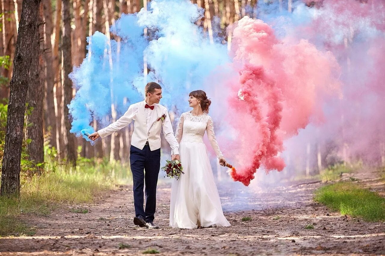 Фотосъемка с цветным дымом. Дымое. Свадебная фотосессия с белым дымом. Цветной дым на свадьбу. Цветной дым белый.