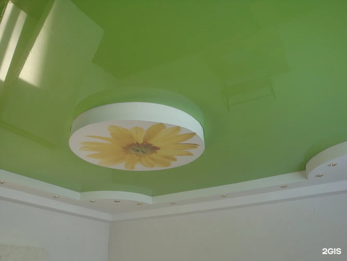 натяжные потолки линия неба. установка натяжные потолки в улан удэ.