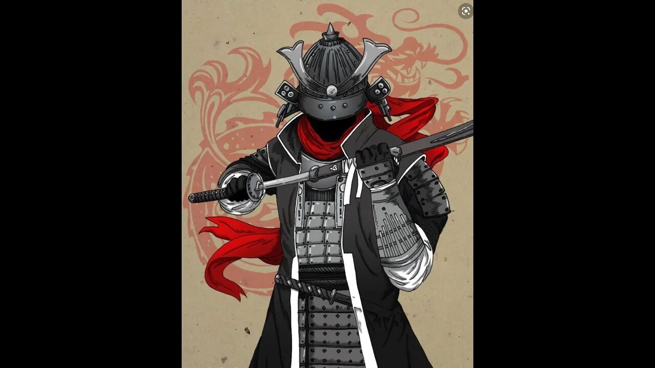 Epic samurai s. Картина по номерам «Самурай».
