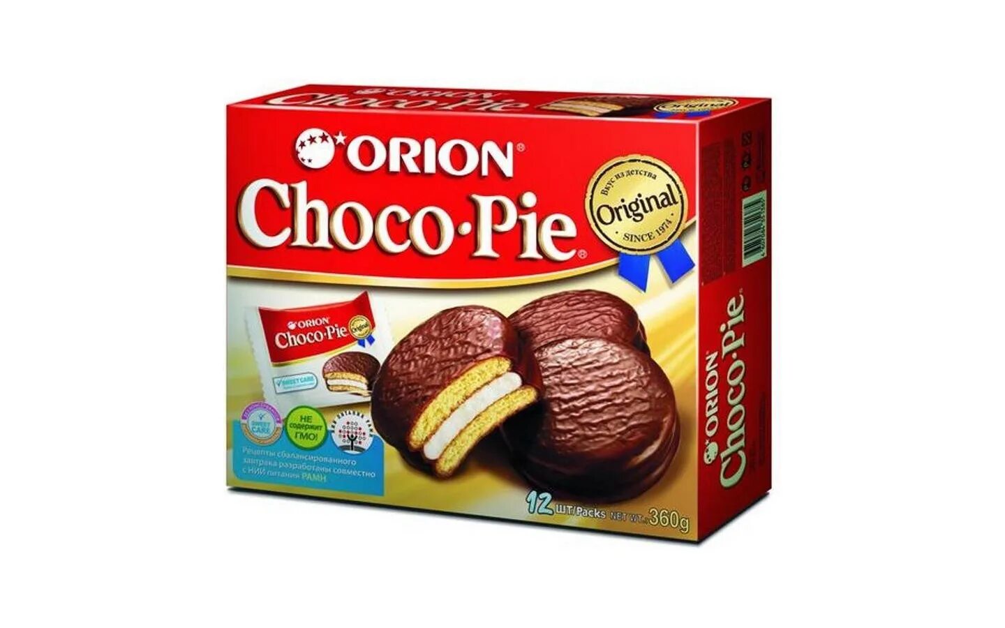 Чоко пай 12 штук. Пирожное Choco pie Orion 360г. Печенье Чоко Пай 360 г. Орион. Печенье Чоко Пай 360г Orion чокочил. Пирожное Choco pie Orion 360г реклама.