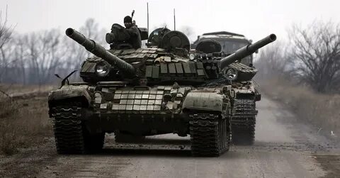 Колонна танков москва
