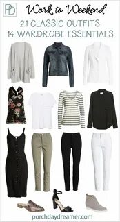 21 Classic Outfits from 14 Wardrobe Essentials Classic outfits, Fashion cap...