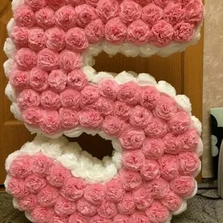 Цифра 5 салфетки