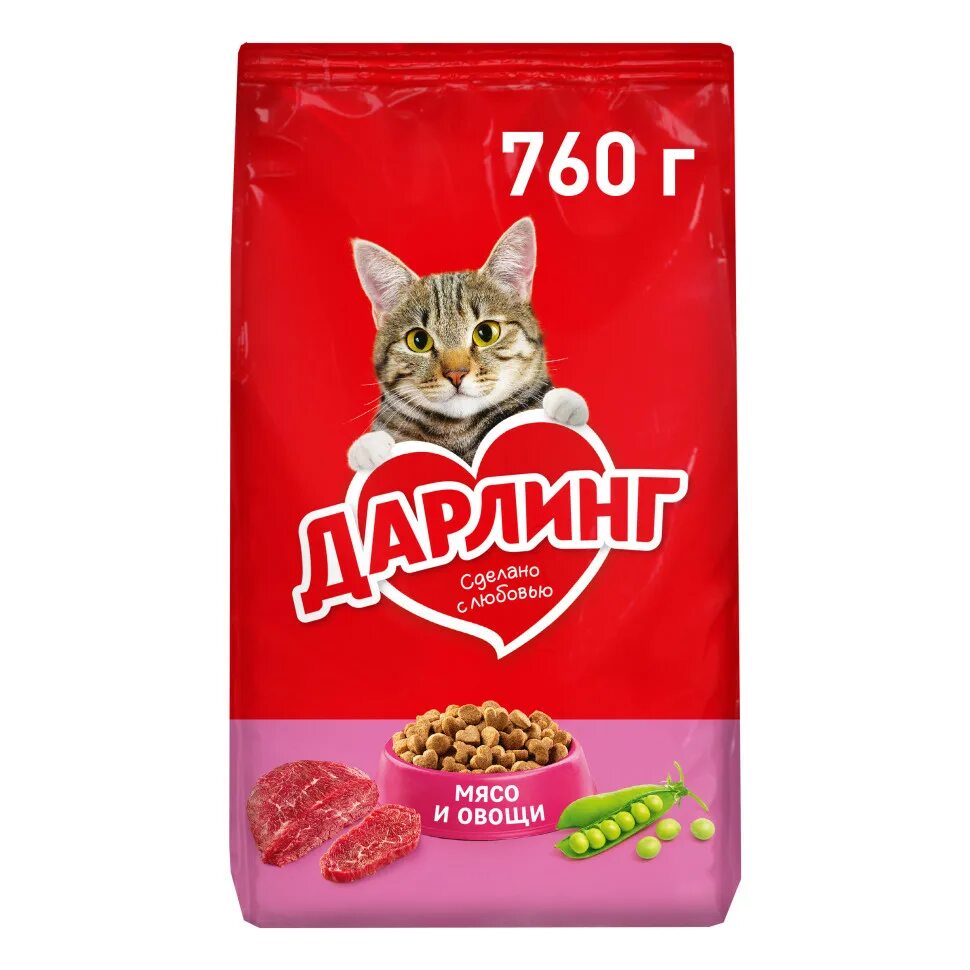 Корм дарлинг купить. Корм д/кошек Дарлинг мясо/овощи 760г. Сухой корм для кошек Дарлинг. Кошачий корм Дарлинг влажный. Влажный корм для кошек Дарлинг 75 грамм.